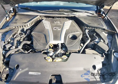 2018 Infiniti Q50 3.0T Luxe z USA, uszkodzony, nr VIN JN1EV7AP0JM361995